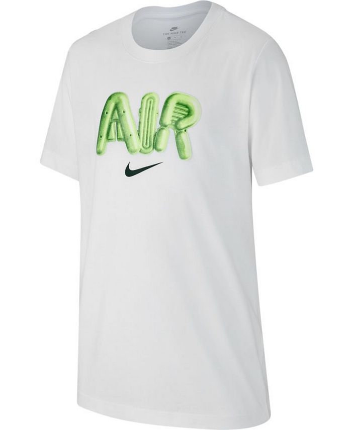 Nike Big Boys Air-Print Cotton T-Shirt & Reviews - Shirts & Tops - Kids ...
