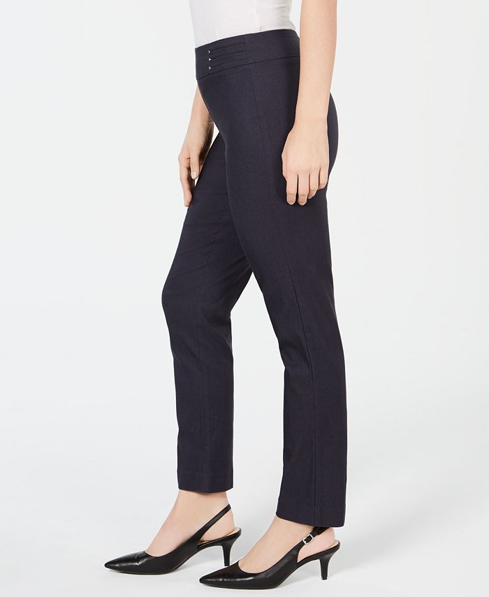 JM Collection Petite TummyControl Pants, Created for Macy's Macy's