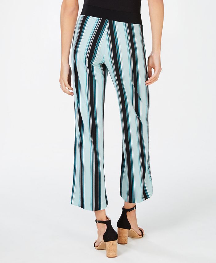 INC International Concepts I.N.C. Petite Striped Soft Pants, Created for Macy's & Reviews