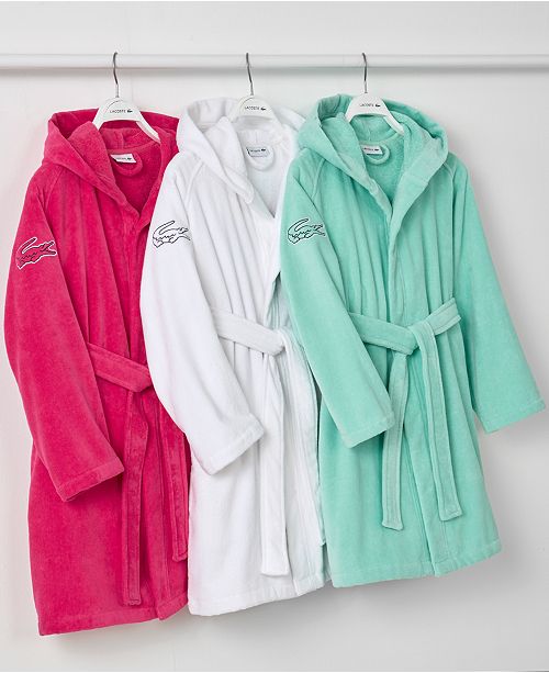 Lacoste Fairplay Cotton Bath Robe Reviews Macy S