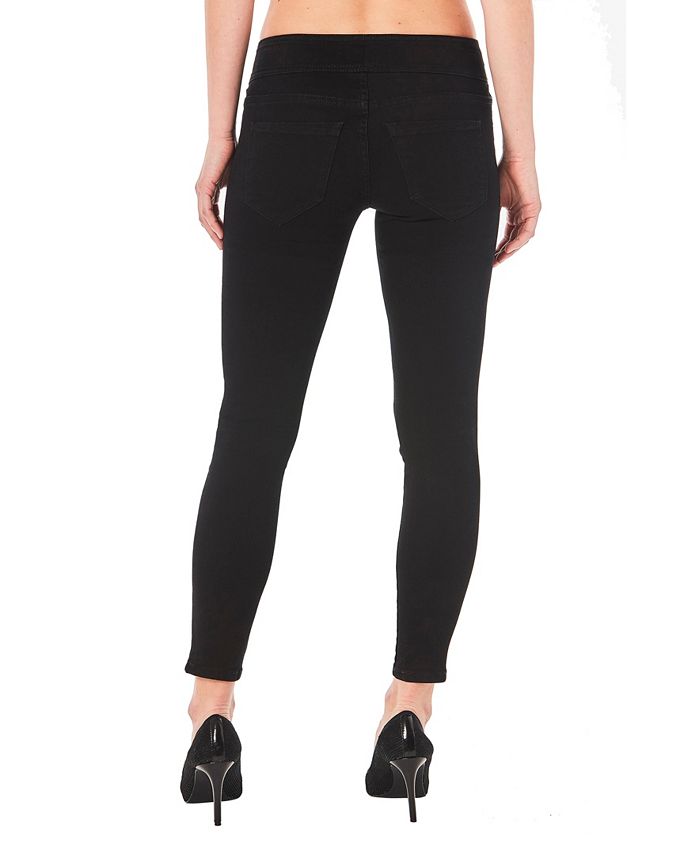 Nicole Miller New York Pull-On Skinny Jeans - Macy's
