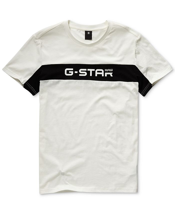 Verlichten Metropolitan Dan G-Star Raw Men's Colorblocked Logo Graphic T-Shirt, Created for Macy's &  Reviews - T-Shirts - Men - Macy's