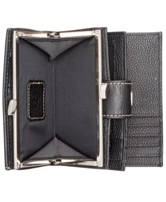 Framed Indexer Leather Wallet