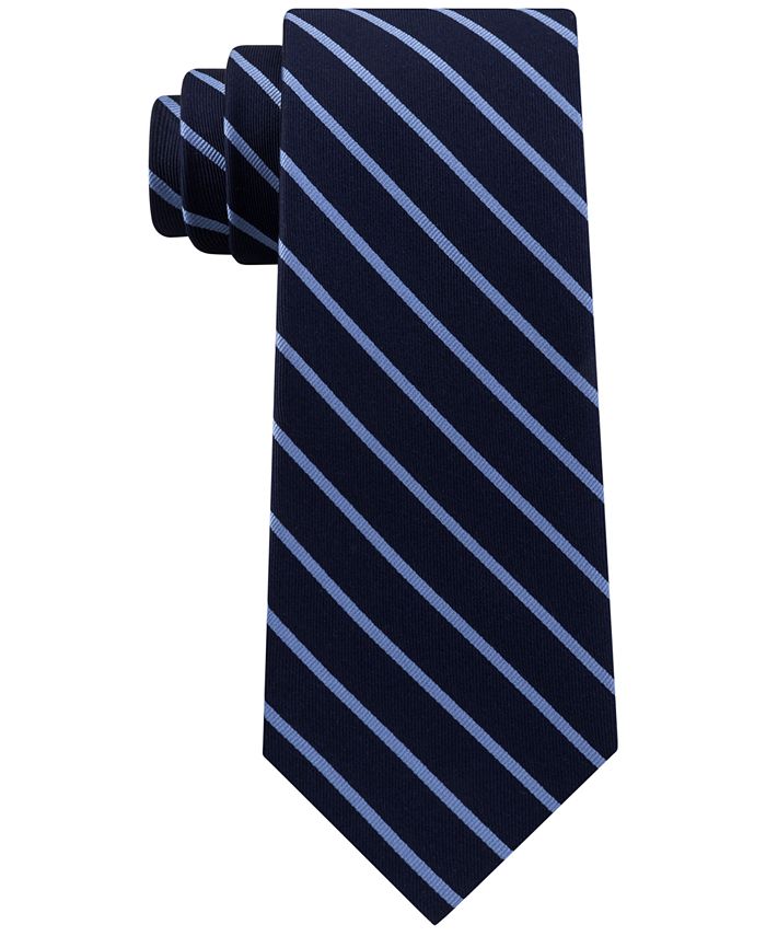 Tommy Hilfiger Men's Exotic Stripes Silk Tie - Macy's