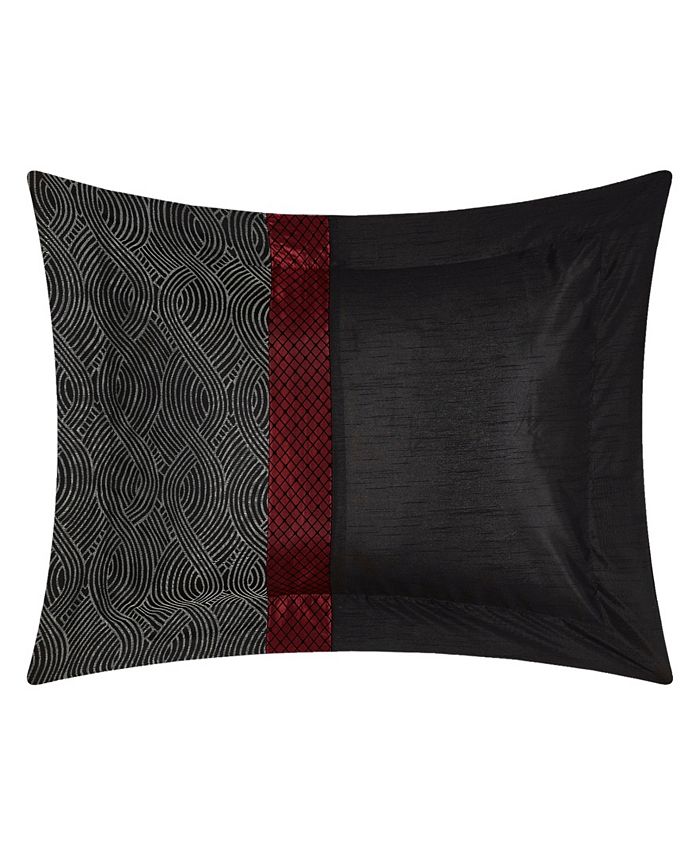 Nanshing Corell Black 7Piece Queen Comforter Set Macy's