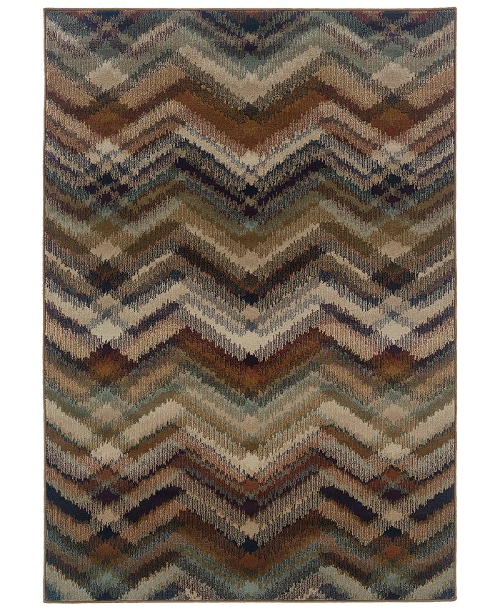 Oriental Weavers - Adrienne 4205C Multi/Beige 8'1" x 9'6" Area Rug