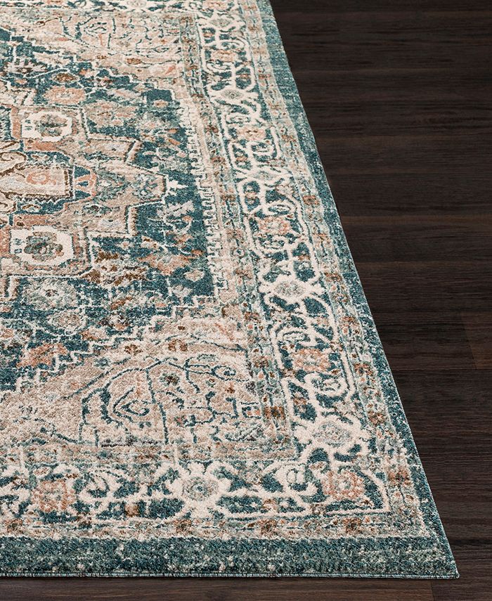 Surya Soft Touch SFT2301 Teal 2' x 3' Area Rug Macy's