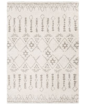 Livabliss - Serengeti Shag SGT-2314 Taupe 5'3" x 7'3" Area Rug