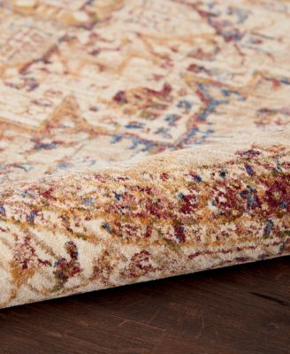 Taza Heriz 5' Round Area Rug