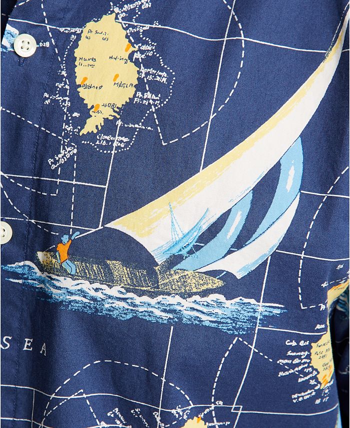 Nautica Nautica Men's Sailboat Shirt, Created for Macy's - Macy's