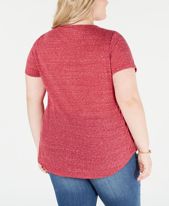 Style & Co Plus Size Graphic Printed TShirt, Created for Macy's Macy's