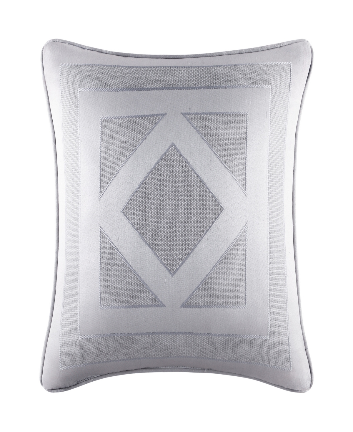 Five Queens Court Kennedy Decorative Pillow, 20" X 20" In White