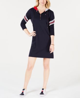 Tommy Hilfiger - Varsity Hoodie Sweatshirt Dress