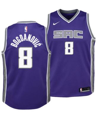 Nike Bogdan Bogdanovic Sacramento Kings Icon Swingman Jersey, Big Boys ...