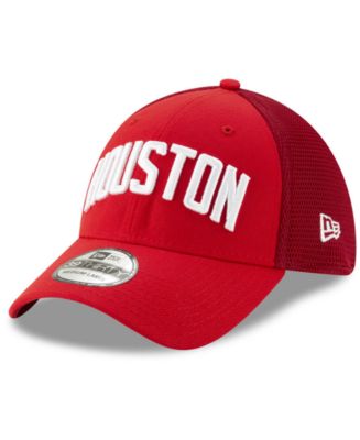 New Era Houston Rockets Earned Edition 39THIRTY Cap - Macy's