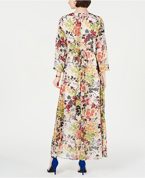 INC International Concepts INC Floral-Print Maxi Dress, Created for ...