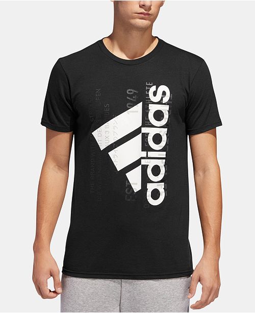 adidas Men's ClimaLite® Logo TShirt & Reviews TShirts Men Macy's