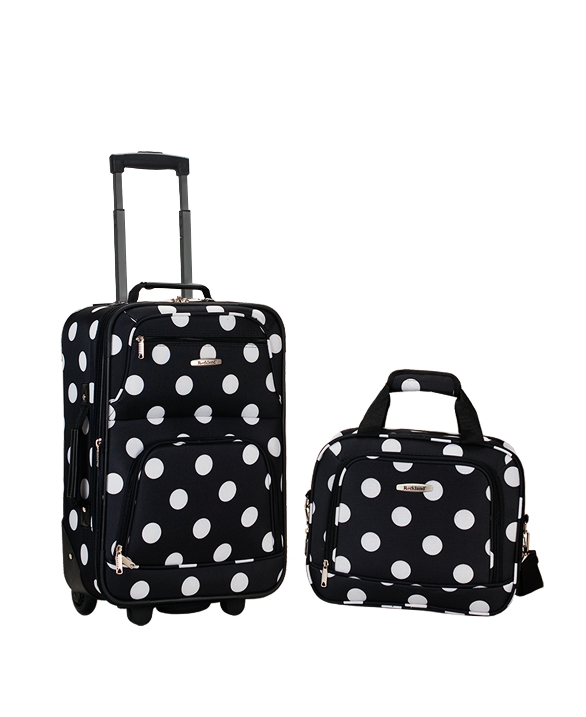 2-Pc. Pattern Softside Luggage Set - Hearts