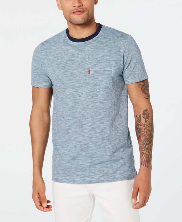 Levi's Men's Owens Stripe Pocket T-Shirt - Macy's