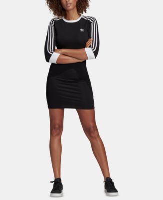 adidas Women's Adicolor 3-Stripe Dress - Macy's