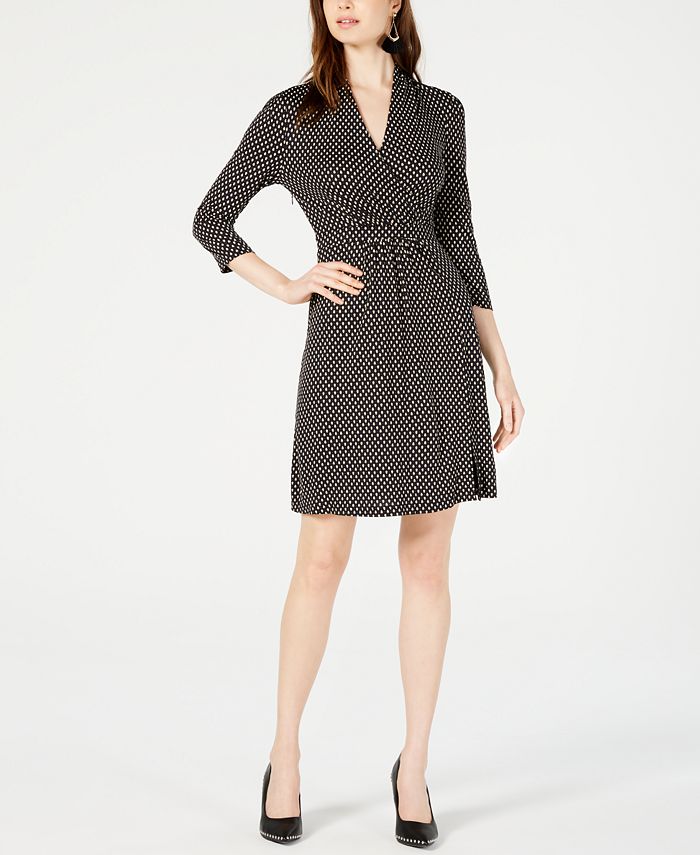 French Connection Caressa Meadow Jersey-Knit Dress - Macy's