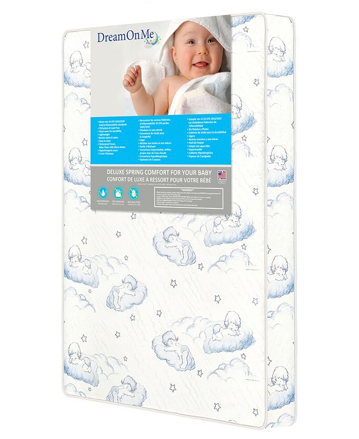Dream On Me 3" Spring Coil Portable Crib Mattress Macy's