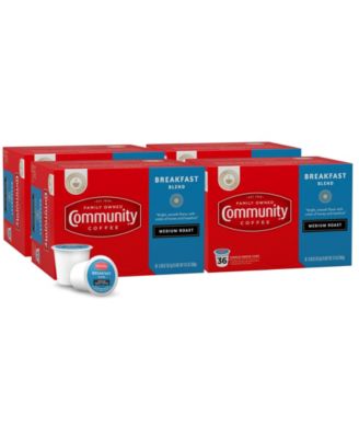 Community Coffee - CS-4: 36 CT SS CUPS BRKFST