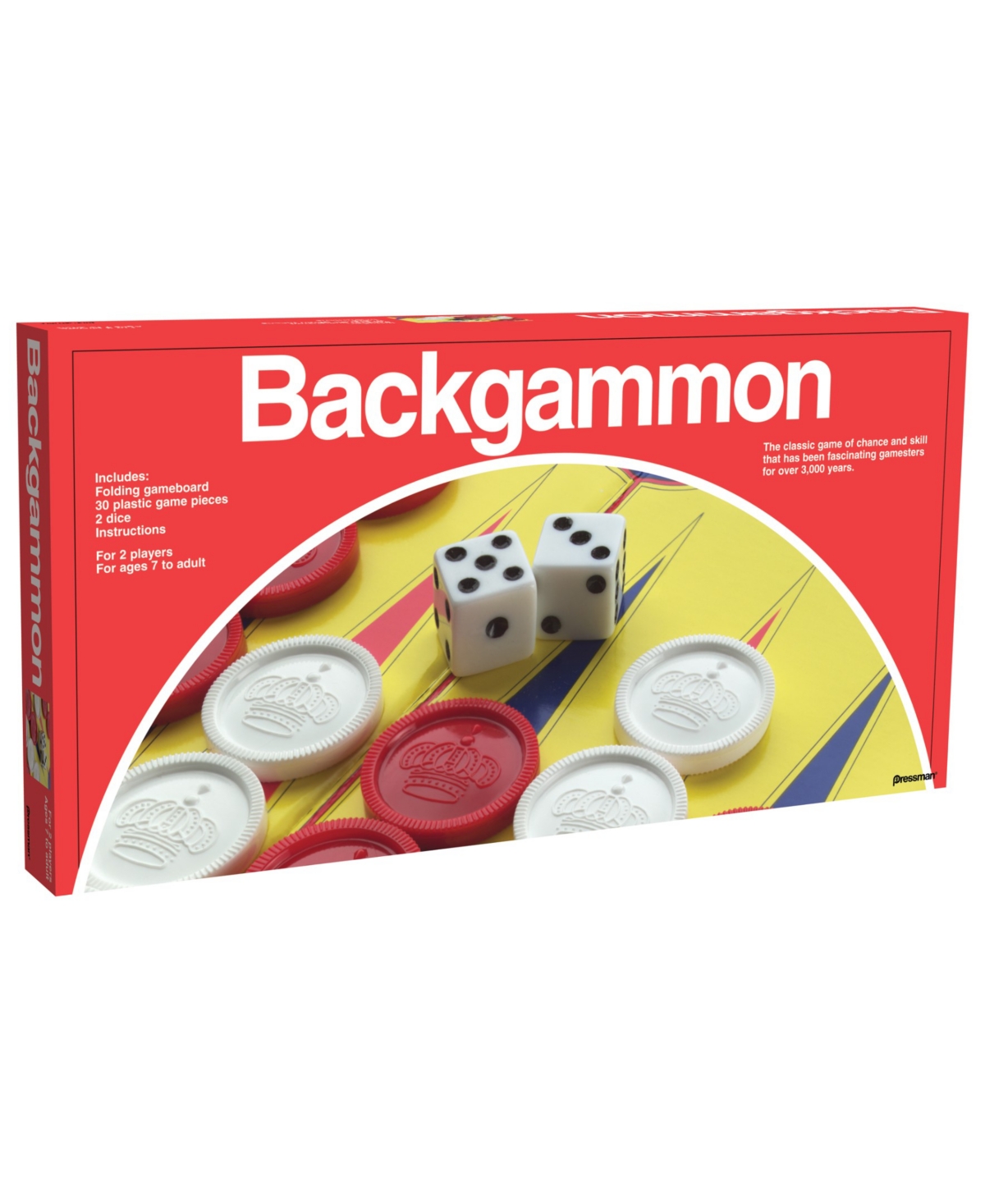 UPC 021853020144 product image for Pressman Toys - Backgammon Game With Fold Up Board | upcitemdb.com