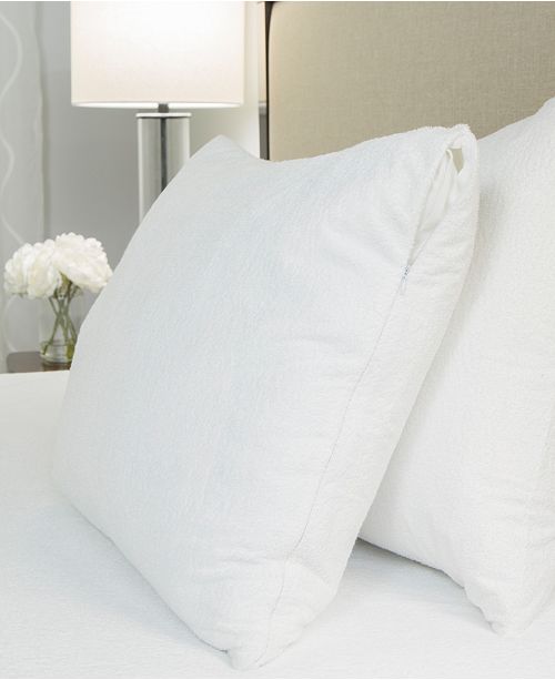 Protect A Bed Premium Cotton Terry Waterproof Pillow Protector