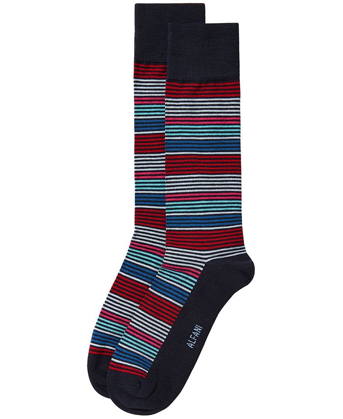 Alfani Men's Striped Socks, Created for Macy's - Macy's