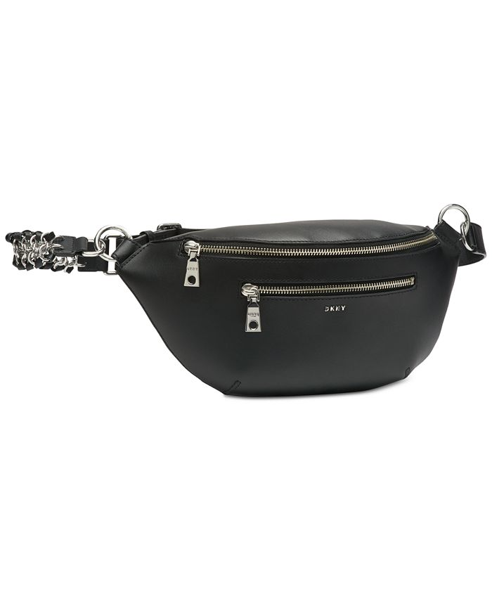 DKNY Bethune Leather Belt Bag, Created for Macy's - Macy's