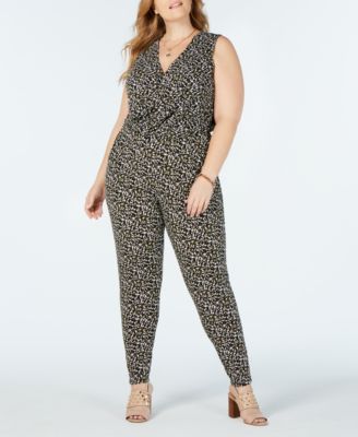 michael kors plus size jumpsuit