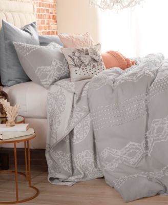 Cut Geo Cotton Sham, King