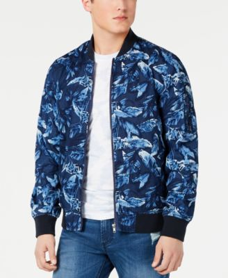 American Rag Men's Floral Ace Bomber 