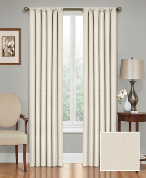 Eclipse Kendall Blackout Panel, 42" X 95" In Ivory