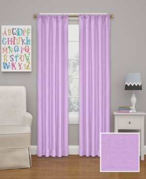 Eclipse Kendall Blackout Panel, 42" X 95" In Light Purple