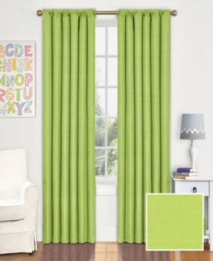 Eclipse Kendall Blackout Panel, 42" X 95" In Lime