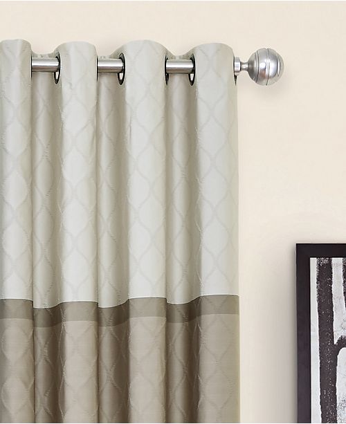Eclipse Arno Thermalayer Blackout 52 X 95 Curtain Panel Reviews Window Treatments Blinds Macy S