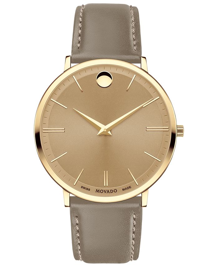 Movado ultra slim online watch 40mm