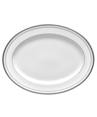 Rochester Platinum Oval Platter