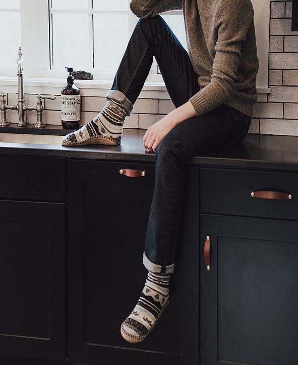 men's muk luk slipper socks