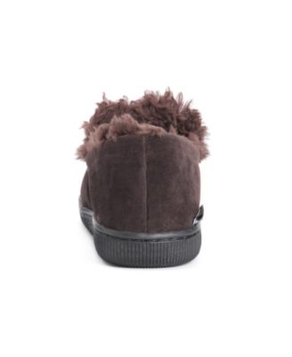 Men's Faux Suede Moccasin Slippers