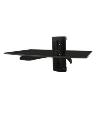 MegaMounts - Tempered Glass Single Stud Shelf Wall Mount