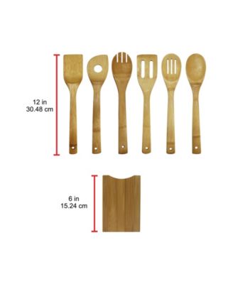 7-Piece Bamboo Cooking Utensil Set