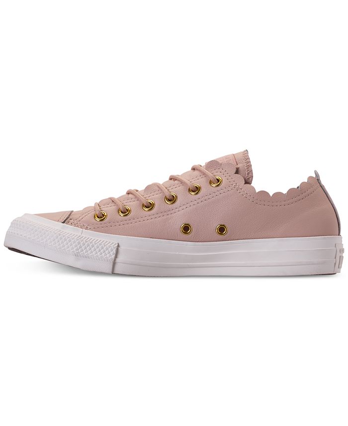 Converse Women's Chuck Taylor All Star Low Top Frilly Thrills Casual ...