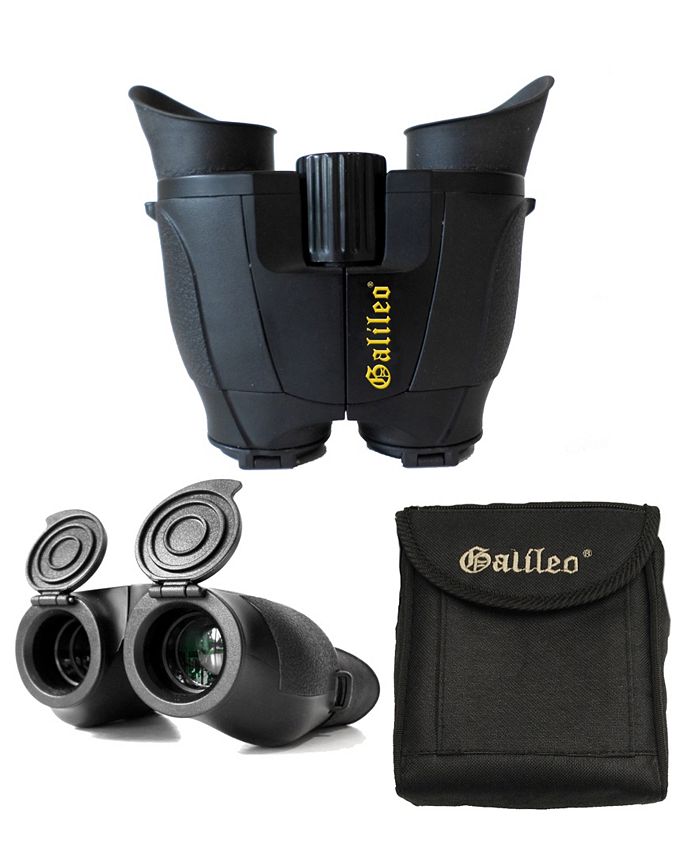 Cosmo Brands Galileo 8 X 22 Binocular with Wraparound Eyecups, Flip Up