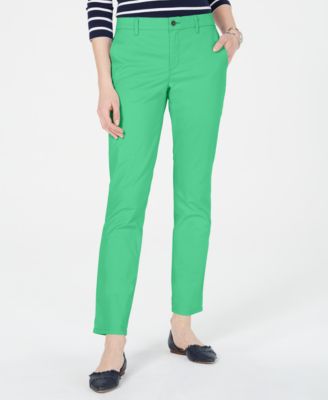 green tommy hilfiger pants