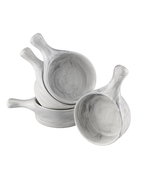 Over and Back Marble Finish Handled 'Pots', Set Of 4 & Reviews