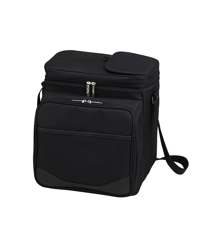 Picnic At Ascot Insulated Picnic Basket, Cooler Equipped with Service