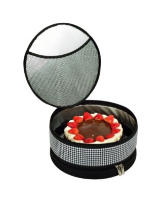 Pie, Cake, Salad Carrier 12" Diameter - Rigid Sides